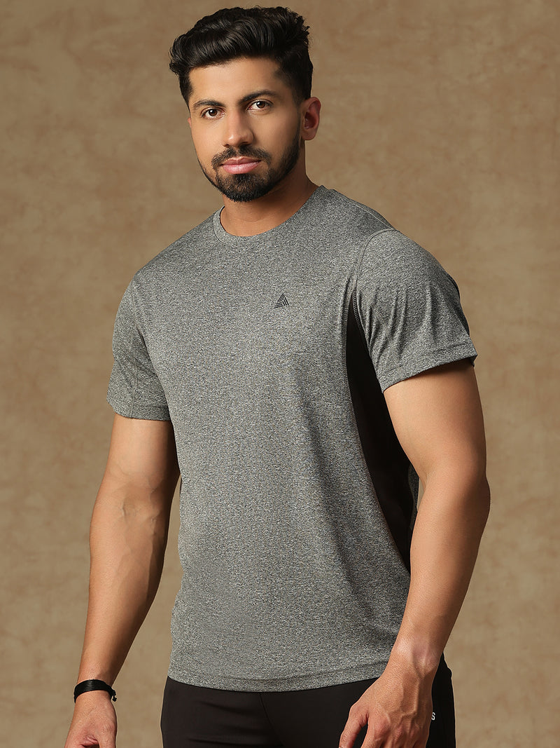 Contrast Side Panel T-Shirt