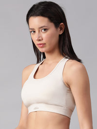 Aero X  Sports Bra Cream Athlisis Sports