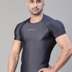Basic Compression T-shirt Gray