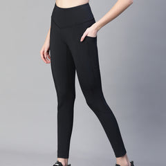 Kinetic Panel Legging Black