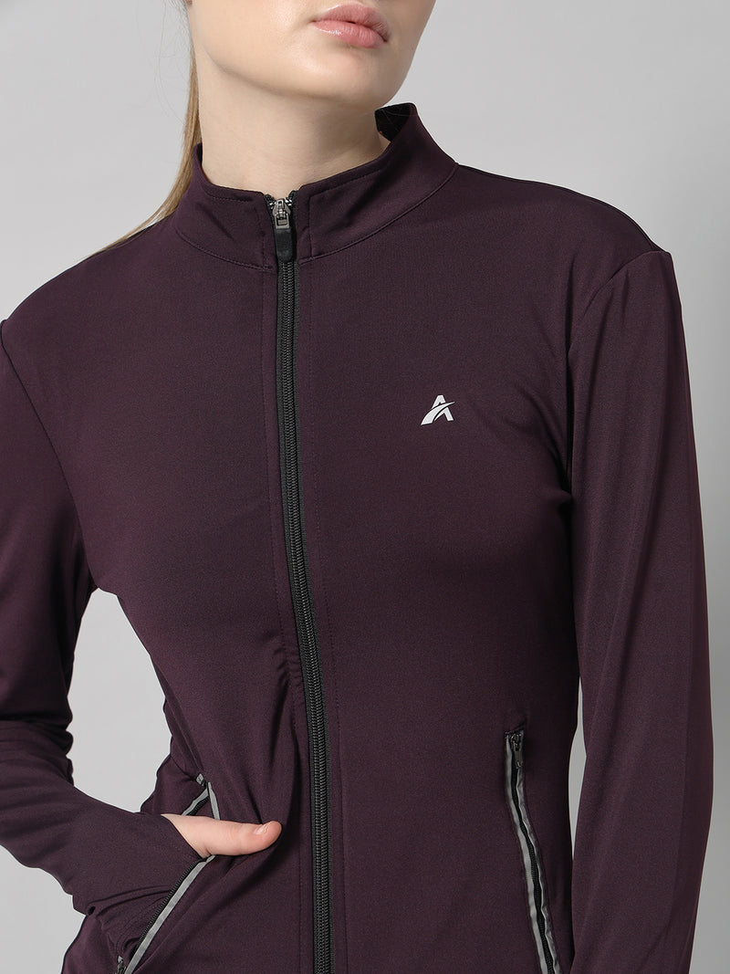 Everyday Essential Jacket Wine
