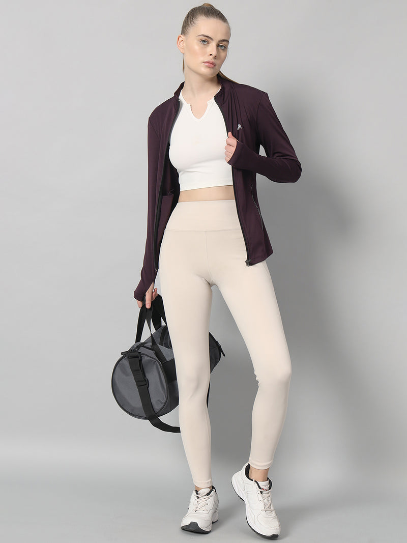 Everyday Essential Jacket Wine