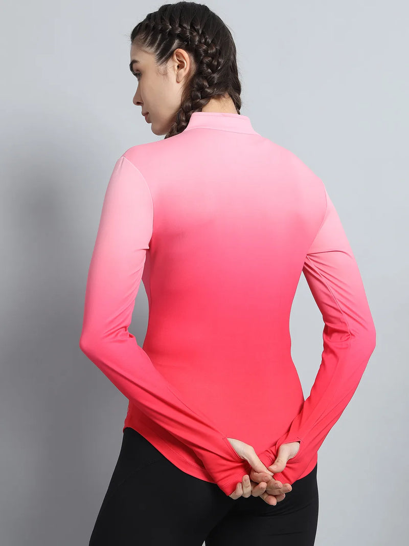 Dual Tone Jacket Hot Pink