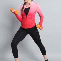 Dual Tone Jacket Hot Pink