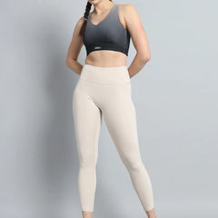 Dual Tone Sports Bra B&W