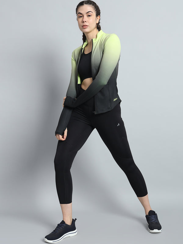 Dual Tone Jacket Green