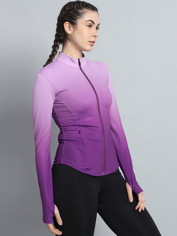Dual Tone Jacket Purple
