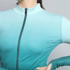 Dual Tone Jacket Ice Blue