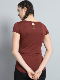 Keyhole T-shirt Red