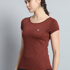 Keyhole T-shirt Red