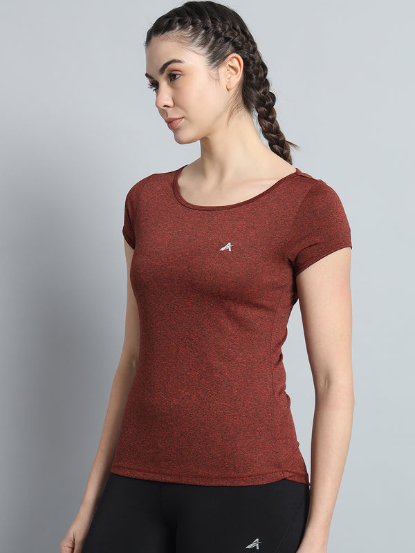 Keyhole T-shirt Red