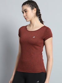 Keyhole T-shirt Red