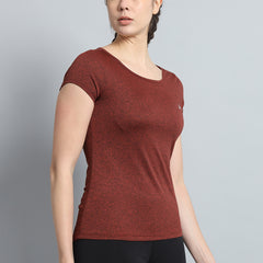 Keyhole T-shirt Red