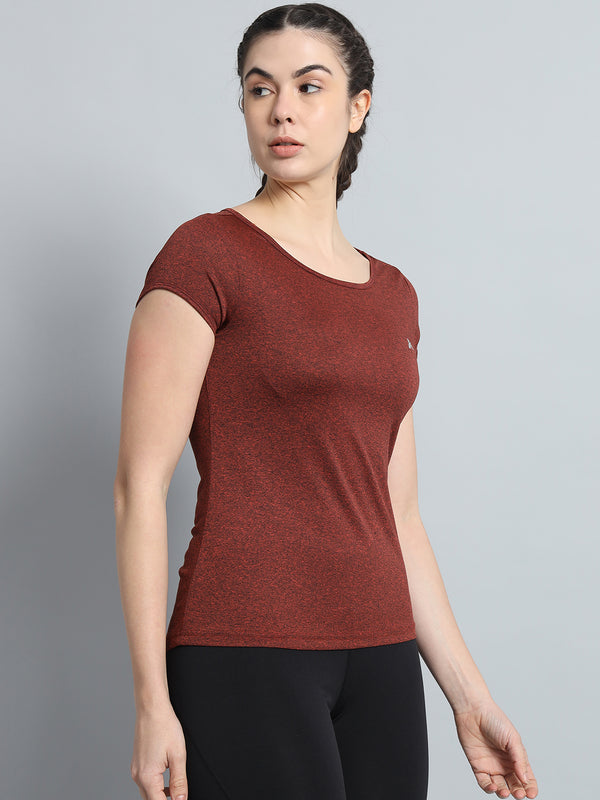Keyhole T-shirt Red