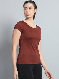 Keyhole T-shirt Red