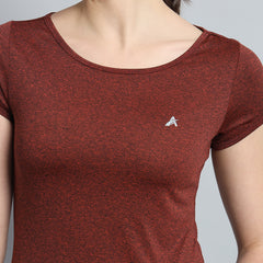 Keyhole T-shirt Red