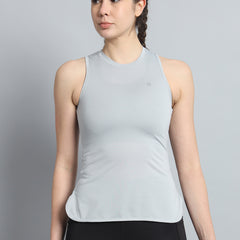 Lunar Shift Tank Top Light Gray