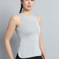 Lunar Shift Tank Top Light Gray