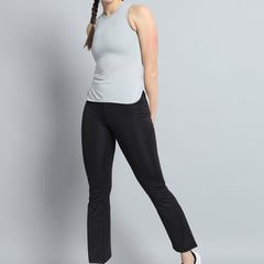 Lunar Shift Tank Top Light Gray