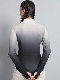 Dual Tone Jacket B&W
