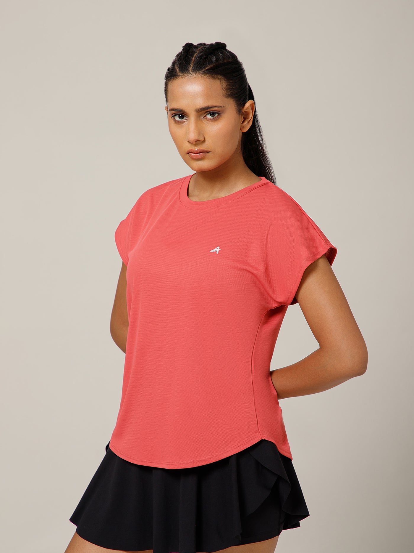 Cap Flow T-Shirt Coral