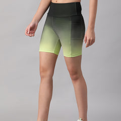 Dual Tone Shorts Green