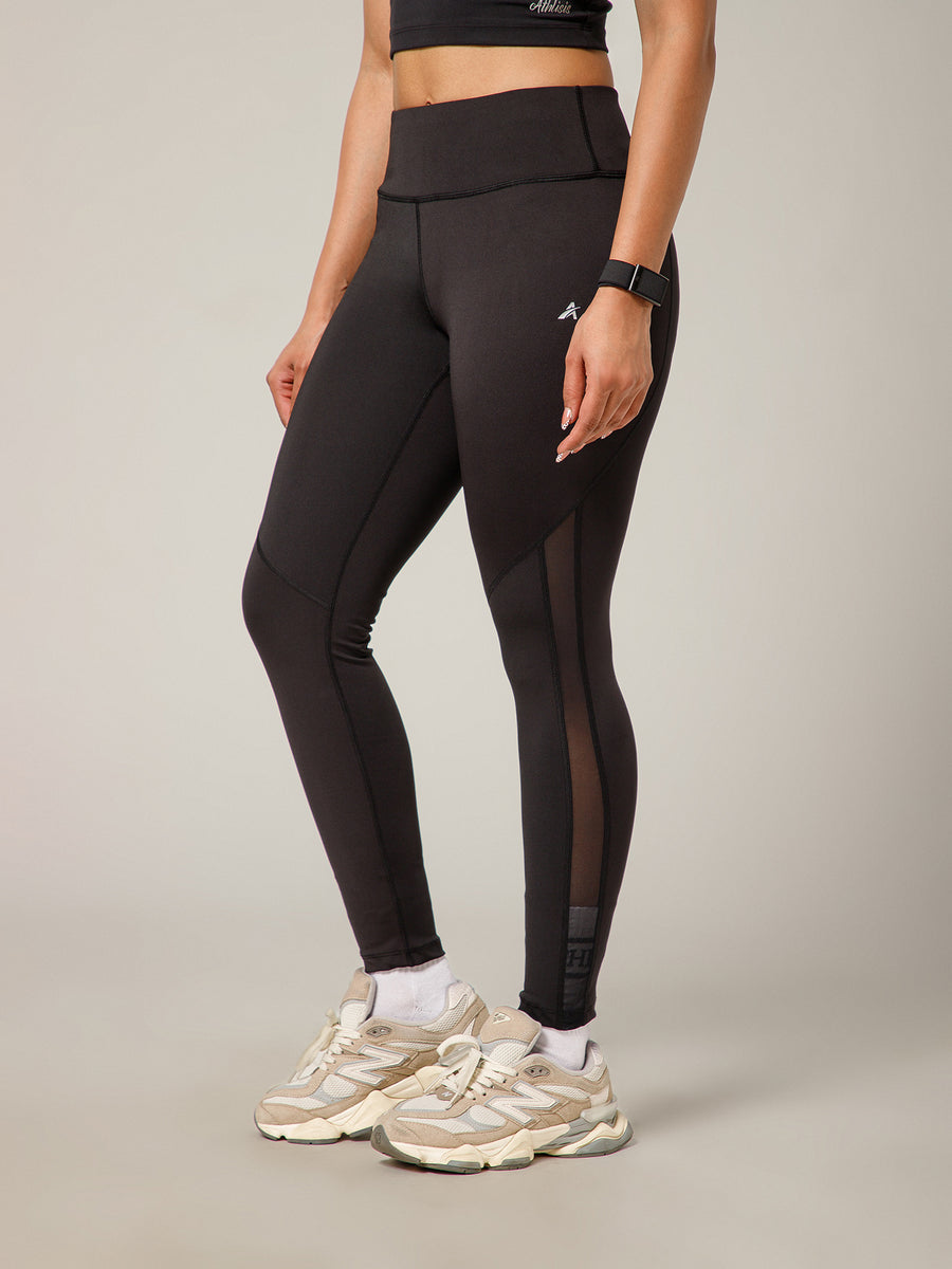Streamline Panel Legging Black
