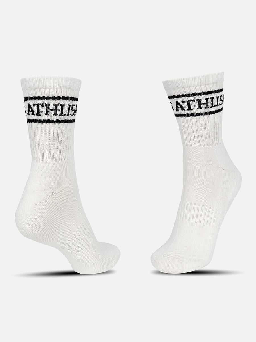 Athlisis Training Socks White