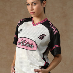 Cloud Nine Jersey Pink & Black