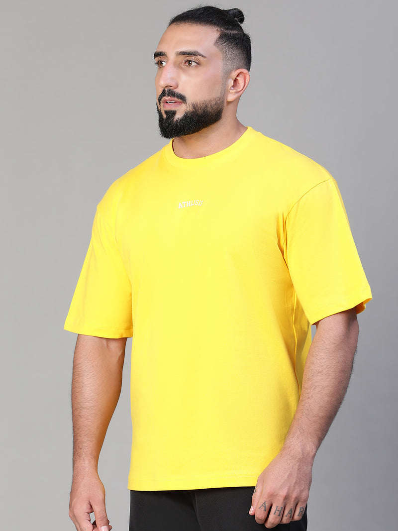 Basic Oversize T-shirt Yellow