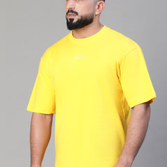 Basic Oversize T-shirt Yellow
