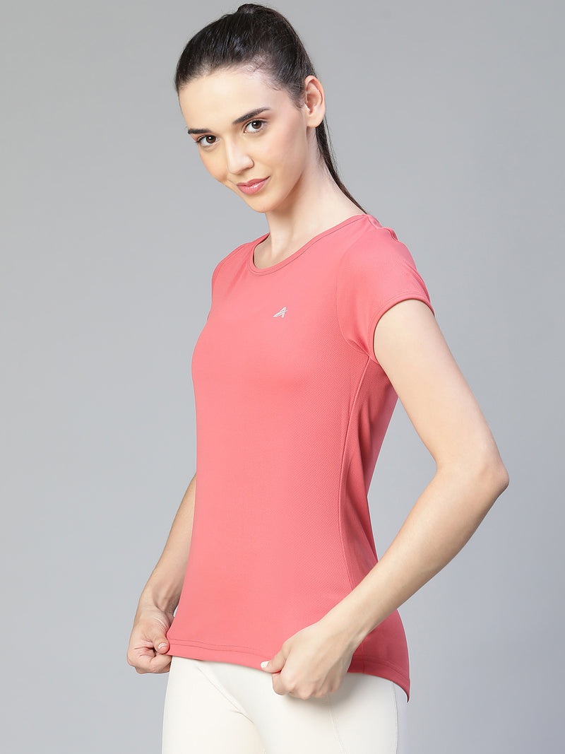 Keyhole T-shirt Pink