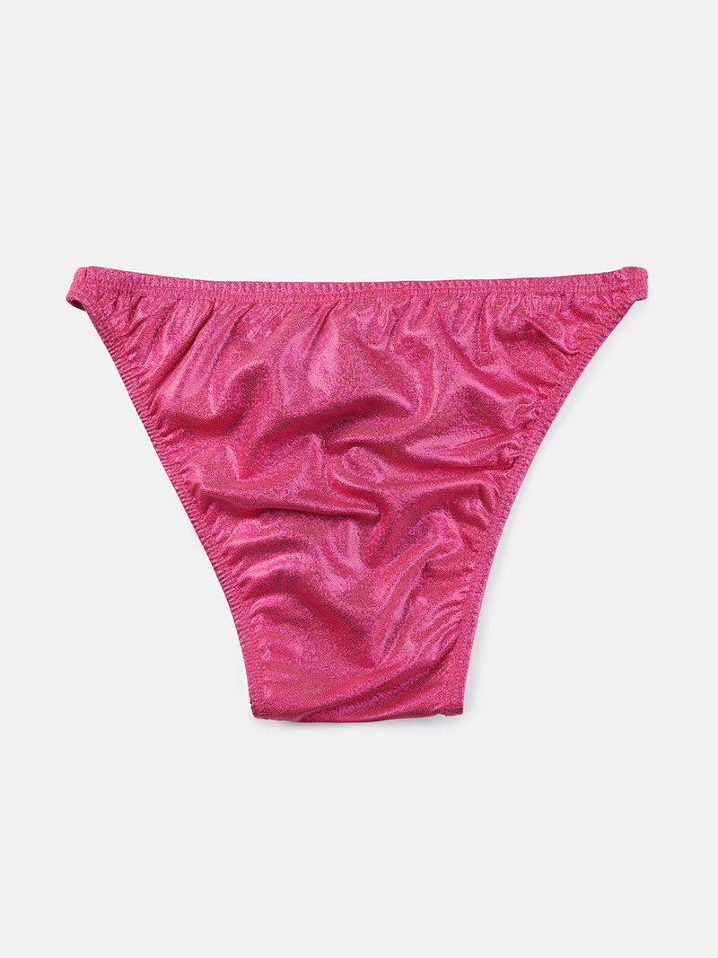L PINK Bodybuilding Trunk