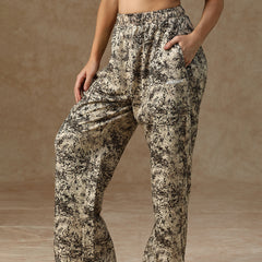 Printed Baggy Storm Wash Sweatpants