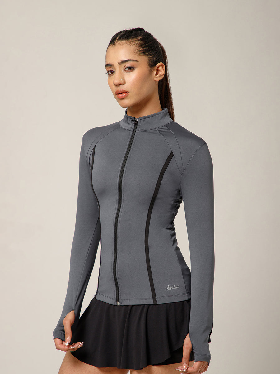 Aero Sculpt Jacket Gray