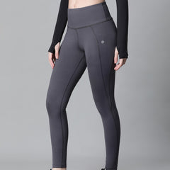 Essential High-Rise Leggings Gray