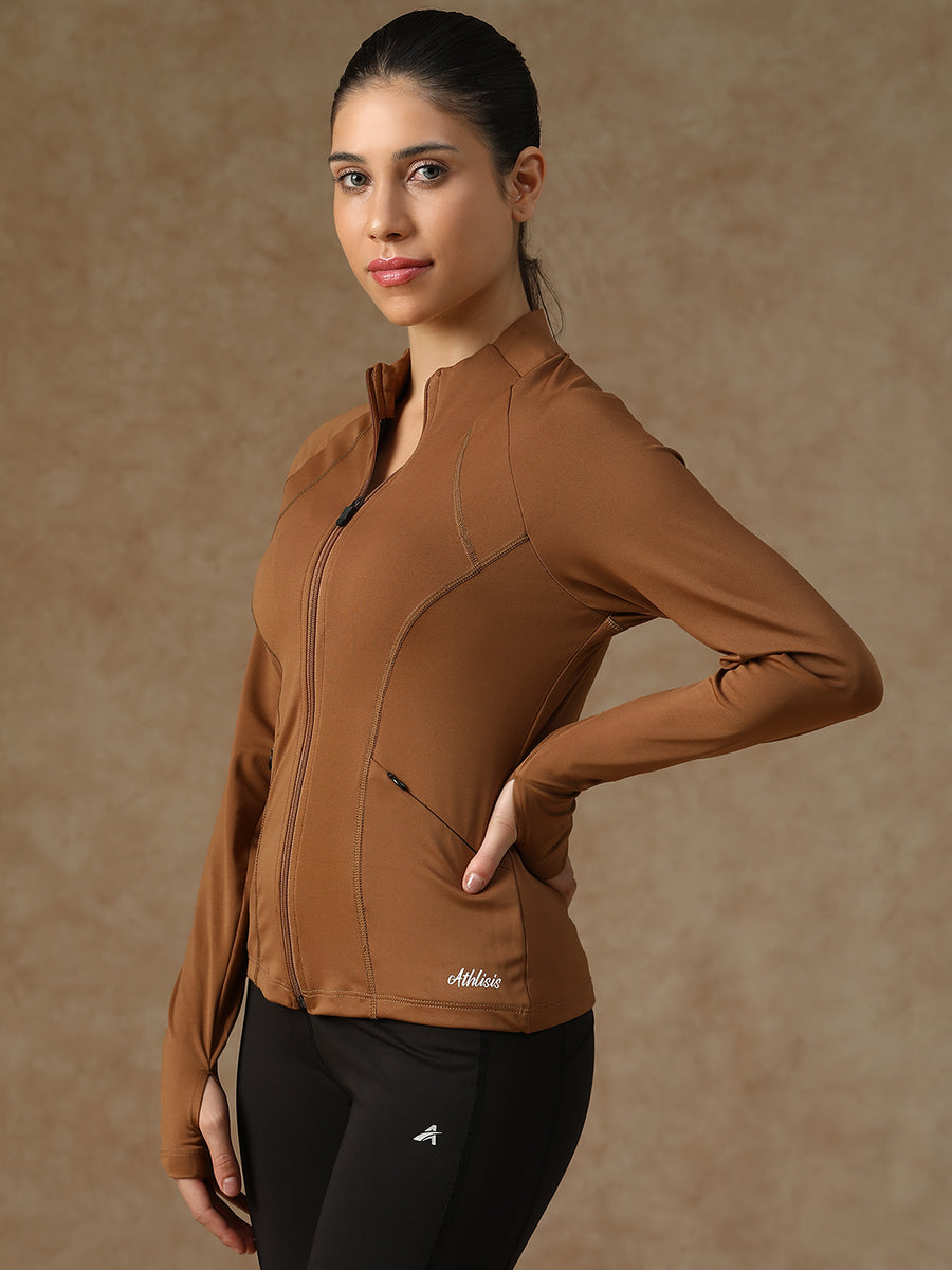 FlexMotion Jacket Tan