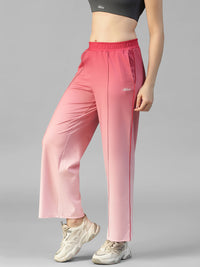 Flow Piping Dual Tone Sweatpants Pink