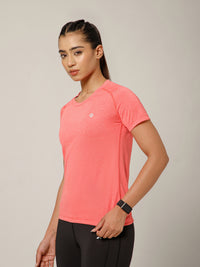Raglan Sleeve T-Shirt Coral
