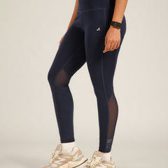 Flex Mesh Legging Navy