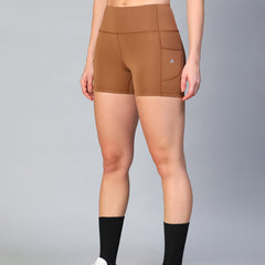 Aura Training Shorts Tan