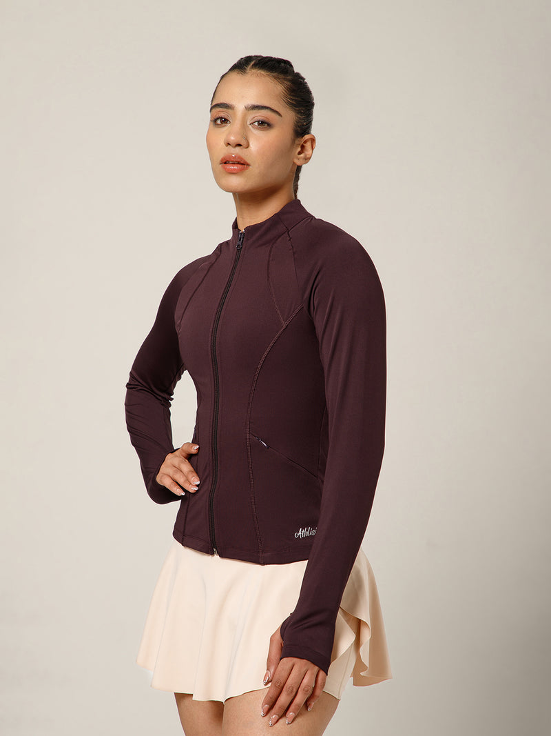FlexMotion Jacket Wine