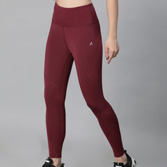 Sangria Stride Legging Maroon