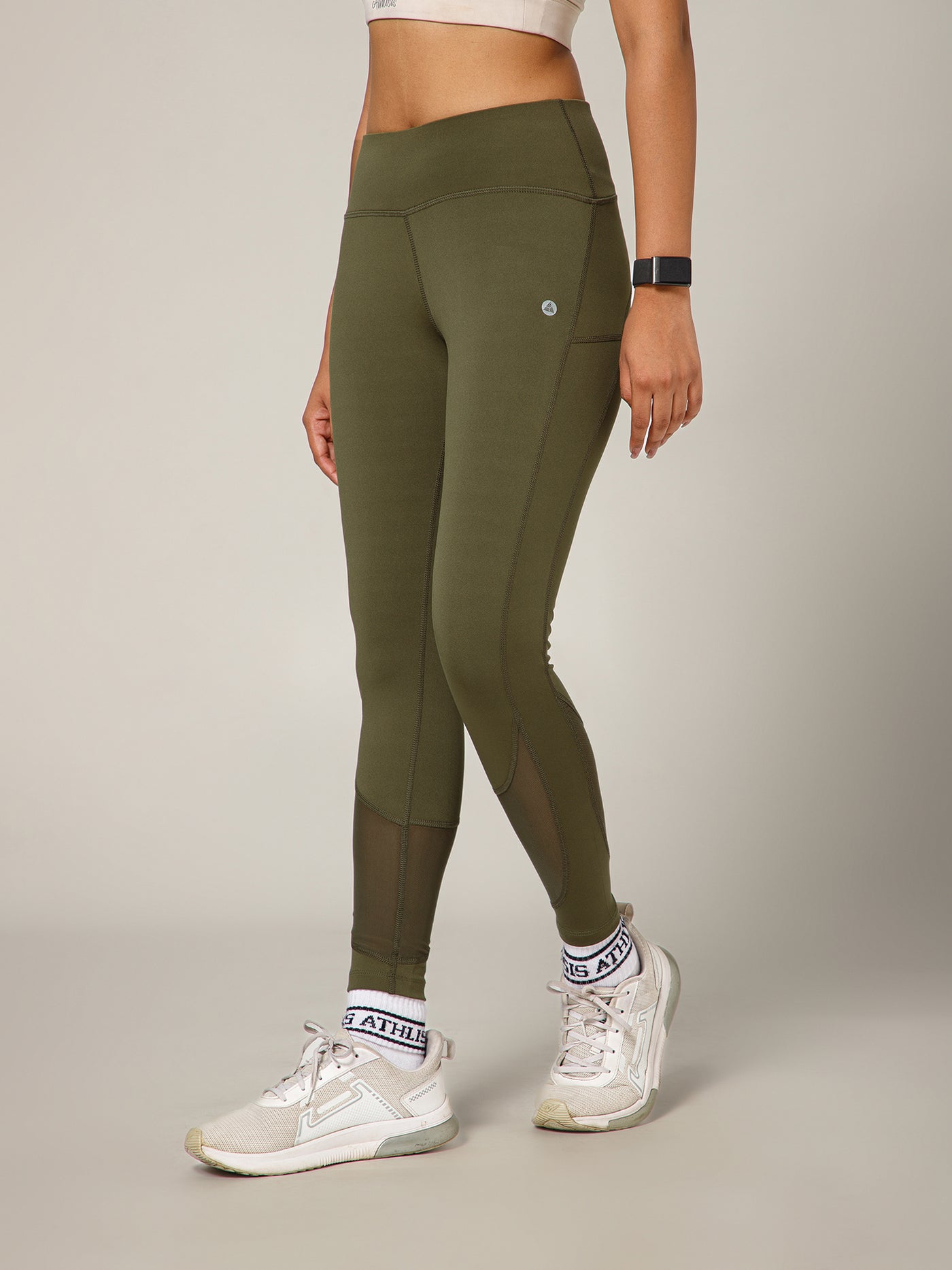 Vapor Mesh Legging Olive