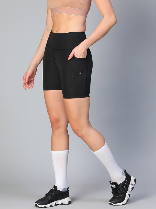 Stealth Active Shorts Black