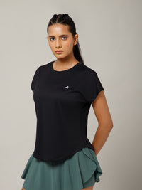 Cap Flow T-Shirt Black