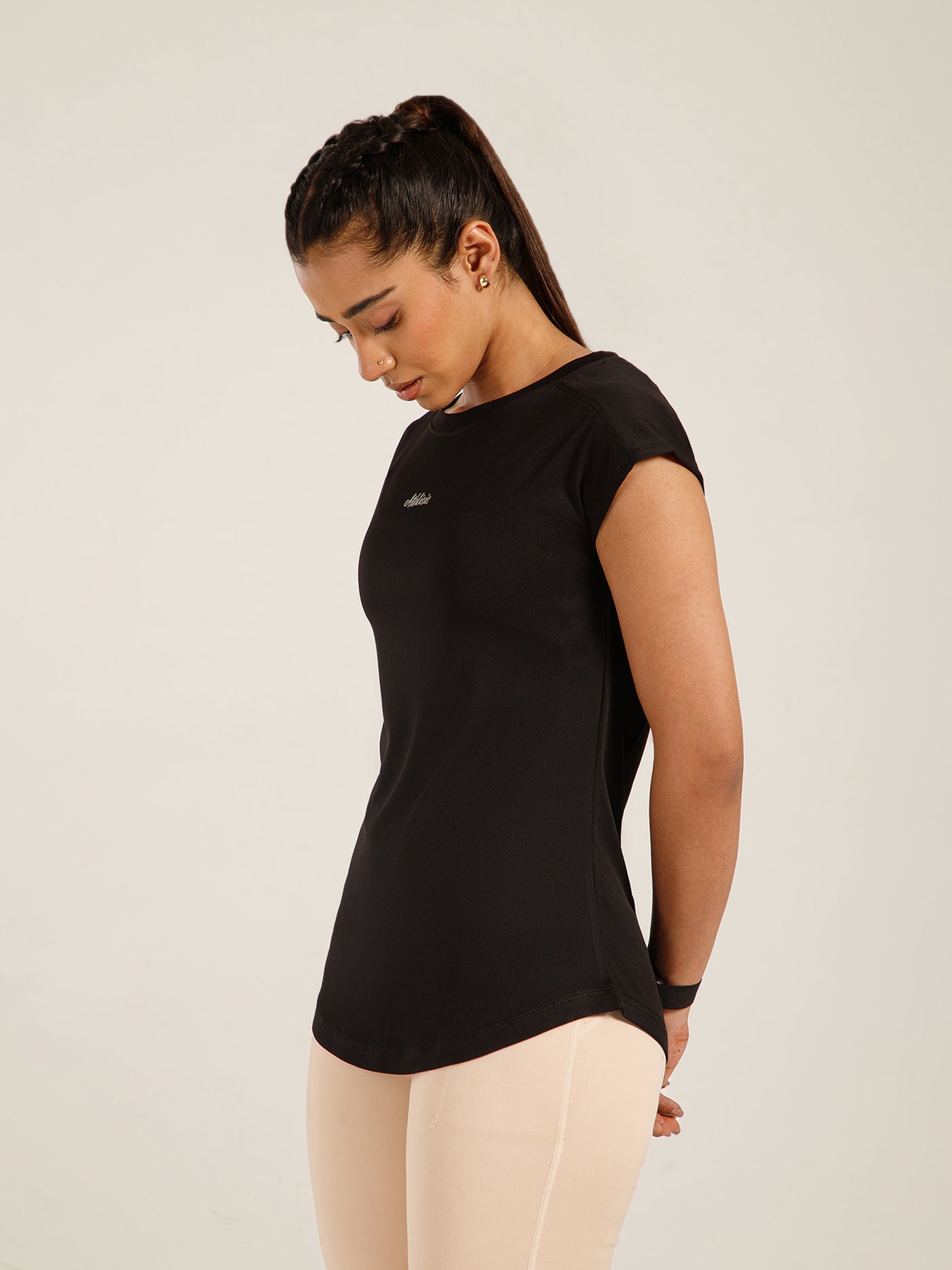 Cap Motion T-Shirt Black