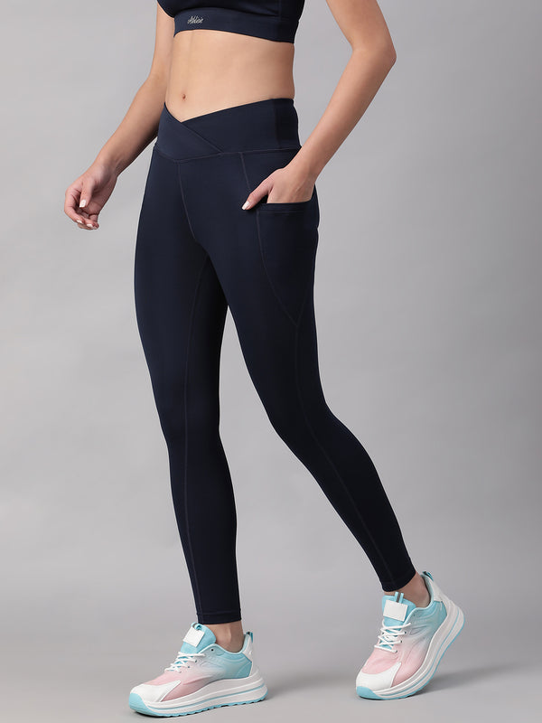 V-Front Legging Navy
