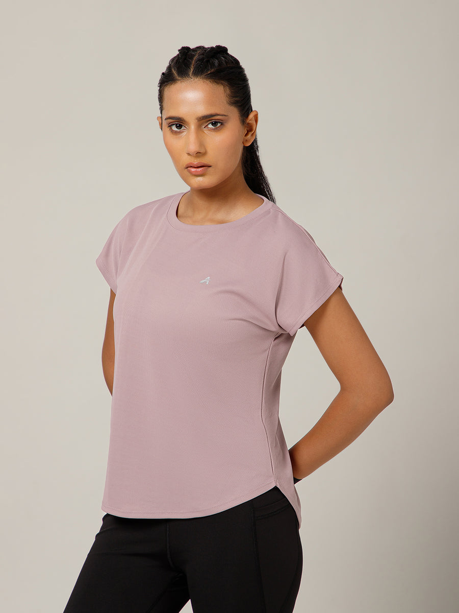 Cap Flow T-Shirt Lavender