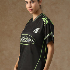 Cloud Nine Jersey Black & Lime